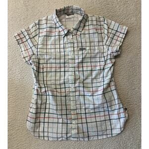 Columbia Womens Silver Ridge Novelty Short Sleeve Shirt Medium
